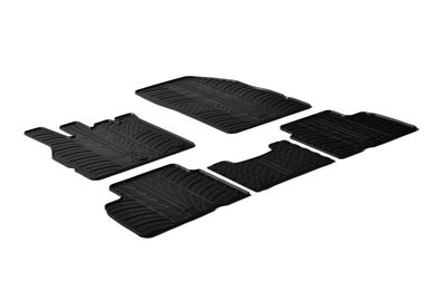Design Gummi Fußmatten passend für Renault Scenic III & Grand Scenic III 2009-2016