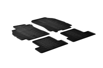 Design Gummi Fußmatten passend für Renault Megane III Schrägheck & Coupe 2008-2016