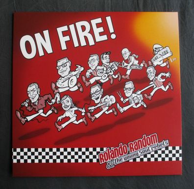 Rolando Random & The Young Soul Rebels - On Fire! Vinyl LP