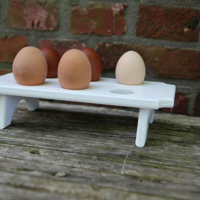 Sehr süßer Eierträger, Eierschrank DORIS im Shabby Chic, Landhaus Stil