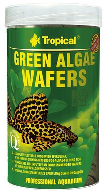 Tropical Green Algae Wafers 250ml Futter für L-Welse