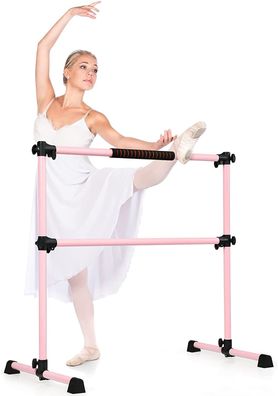 Ballettstange freistehend, Ballet Bar höhenverstellbar, Stretch Barre aus Eisen