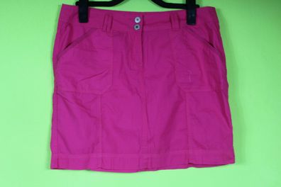 COTW kurzer Rock Minirock rosa pink L 42 dünner Jeansrock Taschen