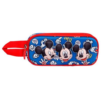 Karactermania 02876 Disney Mickey Maus lächelnd 3D Schlamper Federmäppchen