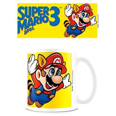 Pyramid 24885 Tasse Nintendo Super Mario Bros 3 Kaffee-/ Teetasse Waschbär 315ml