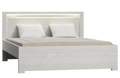 Marmex Indiana I19 - Stabiles 170-cm-Schlafzimmerbett ohne Matratze, Schlafzimmer
