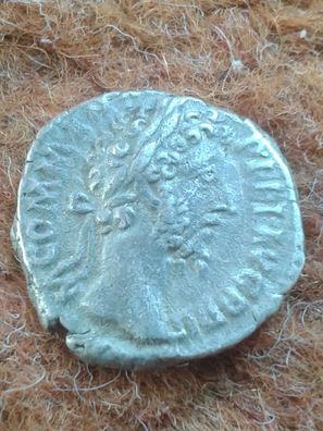 Original Silber Denar Kaiser Commodus 177-192 n. Chr. Ric 192, Seaby 387 - 3,38g