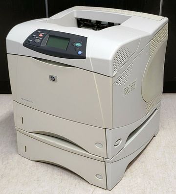 HP Laserjet 4300dtn 4300 dtn Laserdrucker SW gebraucht - 29.000 gedr. Seiten