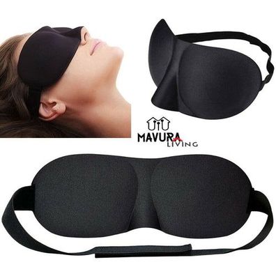 MAVURA ComfortSleep Augenmaske 3D Premium Schlafmaske Schlafbrille Augenbinde