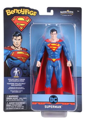Bendyfigs DC Comics Superman Noble Collection NN4403 Spielfigur Sammelfigur
