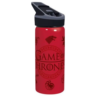 Game of Thrones Aluminium Trinkbecher 600ml Trinkflasche Travel Bottle Mug Cup