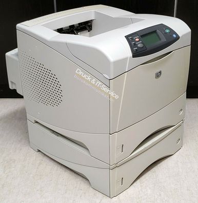 HP Laserjet 4350dtn Laserdrucker SW gebraucht - 19.200 gedr. Seiten