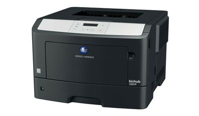 Konica Minolta Bizhub 3301P Laserdrucker SW gebraucht - erst 300 gedr. Seiten