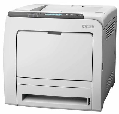 RICOH Aficio SP C320DN Farblaserdrucker gebraucht - erst 19.600 gedr. Seiten