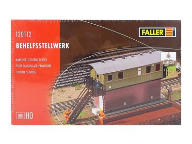 Modellbahn Bausatz Behelfsstellwerk, Faller H0 120112 neu OVP