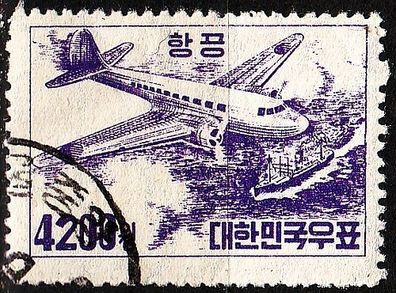 KOREA Süd SOUTH [1952] MiNr 0156 ( O/ used ) Flugzeuge