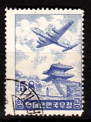 KOREA Süd SOUTH [1954] MiNr 0176 ( O/ used ) Flugzeuge
