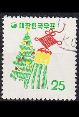 KOREA Süd SOUTH [1957] MiNr 0261 ( O/ used ) Weihnachten