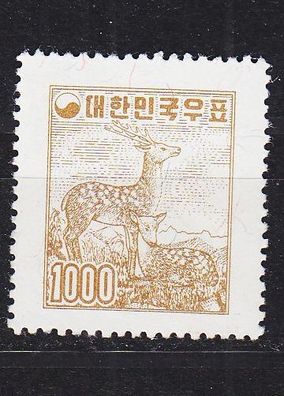 KOREA Süd SOUTH [1957] MiNr 0277 ( * */ mnh ) Tiere