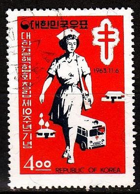 KOREA Süd SOUTH [1963] MiNr 0401 ( O/ used ) Rotes Kreuz