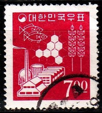 KOREA Süd SOUTH [1965] MiNr 0497 ( O/ used )