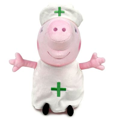 Peppa Pig Krankenschwester Plüschfigur 20cm Nurse plush toy Kuscheltier