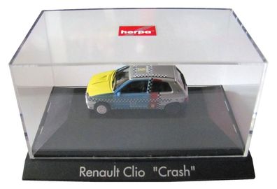 Renault Clio - Crash - Pkw - von Herpa