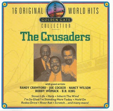 CD: The Crusaders - 16 Original World Hits (1990) MCA 2292-56787-2 LZ