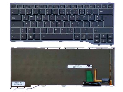 Tastatur Fujitsu Siemens LifeBook T937 T938 DE QWERTZ beleuchtet Beleuchtung