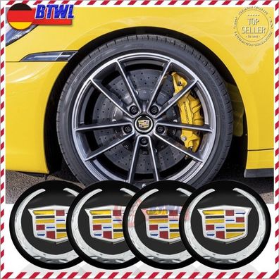 Für Cadillac Auto Zubehör Nabenkappen Radnabenabdeckungen Hub Caps Dekor
