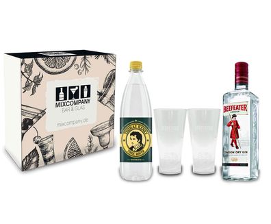 Beefeater Gin Tonic Set / Geschenkset - Beefeater London Dry Gin 0,7l 700ml (47