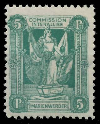 Marienwerder Nr 1 mWZ postfrisch X46323A