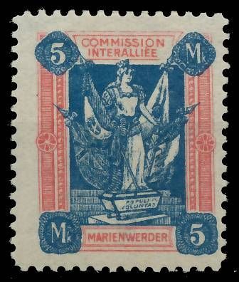 Marienwerder Nr 14 mWZ ungebraucht X46329A