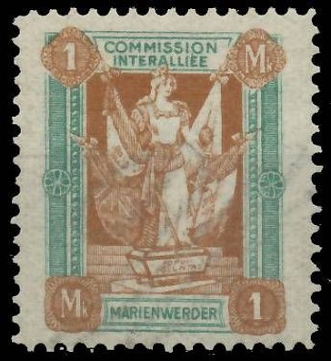 Marienwerder Nr 11 mWZ ungebraucht X4632C6