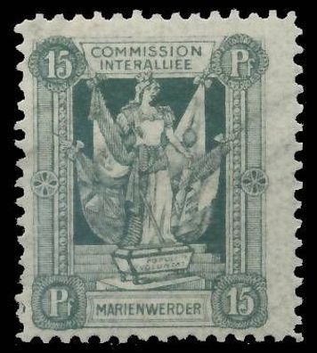 Marienwerder Nr 3 mWZ postfrisch X4632DE