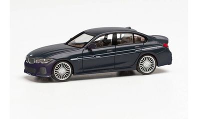 Herpa 430890 - BMW Alpina B3 Limousine in Black Saphire Metallic. 1:87