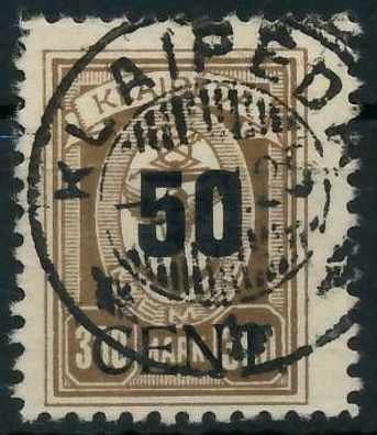 MEMEL 1923 Nr 198 gestempelt gepr. X472DF6