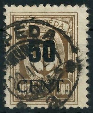 MEMEL 1923 Nr 198 gestempelt gepr. X472E1E