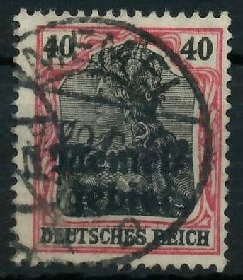 MEMEL 1920 Germania Nr 6 gestempelt gepr. X472F22