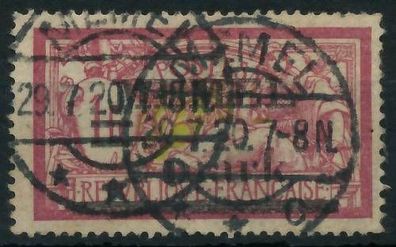 MEMEL 1920 Nr 28x gestempelt gepr. X47301A