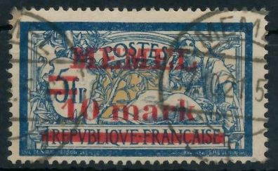 MEMEL 1920 Nr 32II gestempelt gepr. X473032