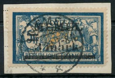 MEMEL 1920 Nr 29y zentrisch gestempelt gepr. X47301E