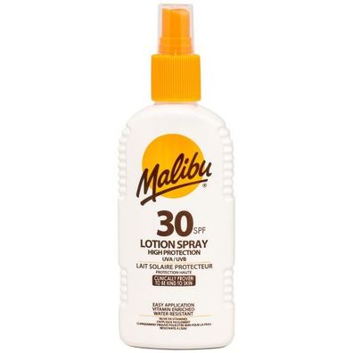 Malibu Sonnenlotion Spray SPF30 hoher Sonnenschutz 200 ml