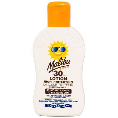 Malibu Kids Sonnenlotion SPF30 hoher Sonnenschutz für Kinder 200 ml