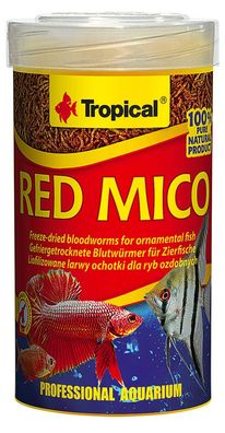 Tropical Red Mico 100ml FD Blutwürmer rote Mückenlarven