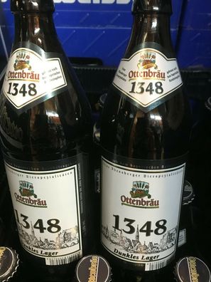 Ottenbräu Abensberg 1348 Dunkles Lager Mehrweg-Pfand - 20x 0,50 Liter Flasche
