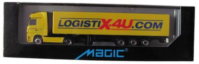 Logistix-4U. com - MB Actros V8 - Sattelzug - von Herpa Magic