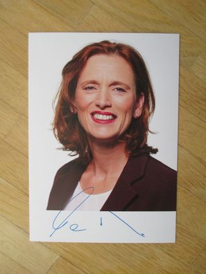 Schleswig-Holstein Ministerin CDU Karin Prien - handsigniertes Autogramm!!