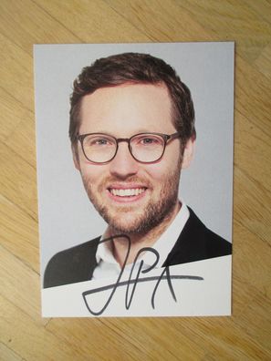 Schleswig-Holstein Minister Die Grünen Jan Philipp Albrecht handsigniertes Autogramm!