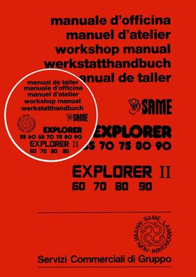 Werkstatthandbuch Same Explorer II 55 60 65 70 75 80 90